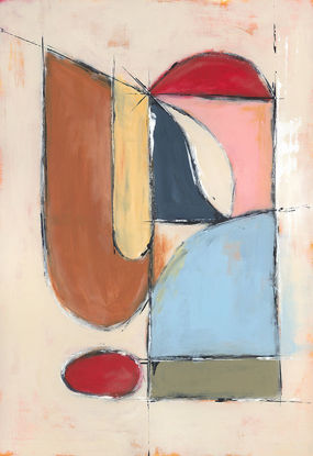 24 x 35 Whimsical Puzzle II (IBG)(Frame: 36PM51479)(OD: 25.75 x 36.75)