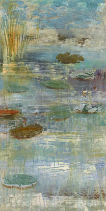 47 X 94 Golden Lillies IV (Custom) (Image Knife Gel)