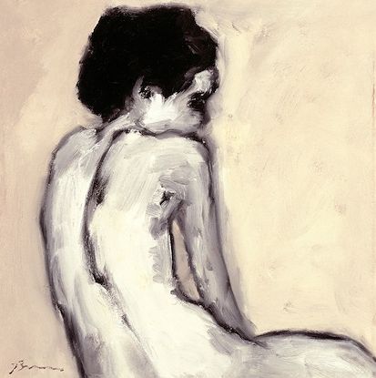 36 X 36 Seated Nude (Custom) (Outdoor)