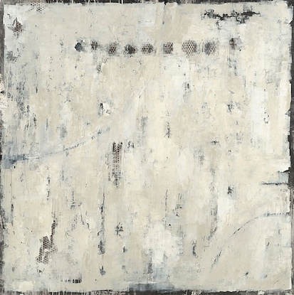 54 X 54 Study in Black & White  (Custom) (Knife Gel)