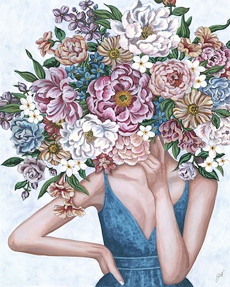 54 x 68 In Full Bloom IX (OD)