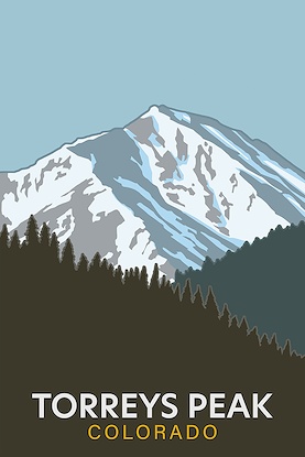 30 x 45 Torreys Peak Colorado (OD)