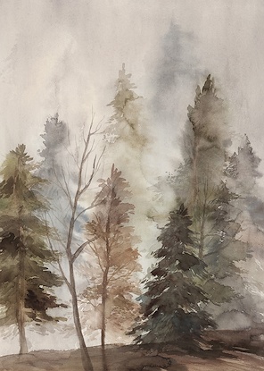 30 x 42 Into the Fog II (IBG)