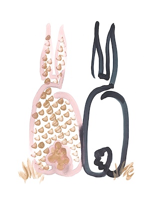 47 x 63 Our Bunny VII (OD)