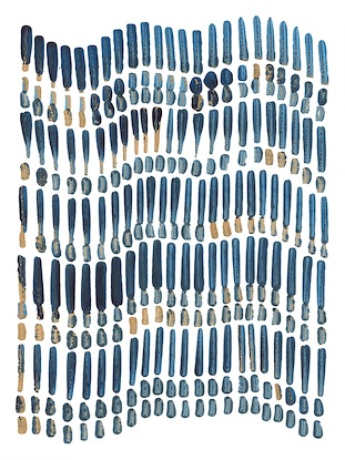 54 x 72 Like That Bleue II (OD)