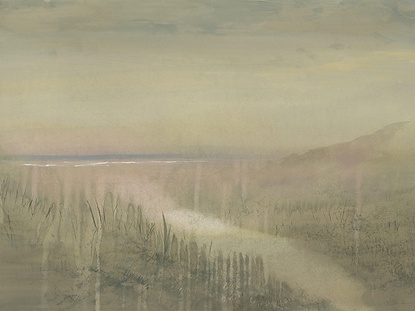 53 x 40 Foggy Beach Morning II (OD)