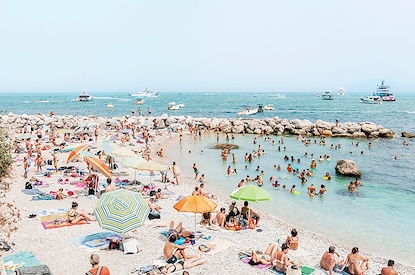 45 x 30 Capri Beach, Italy (MT)