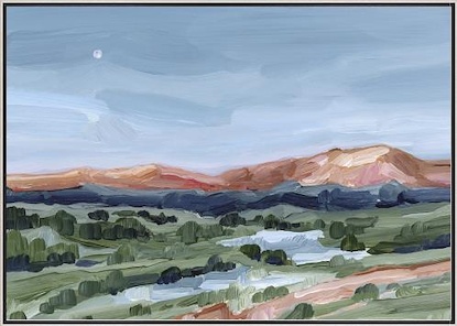 34 x 24 Moon over the Mountain (IBG)