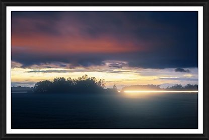 45 x 30 Misty Night (GF)