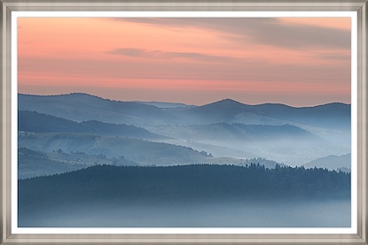 45 x 30 Sunrise in Rural Romania I (GF)