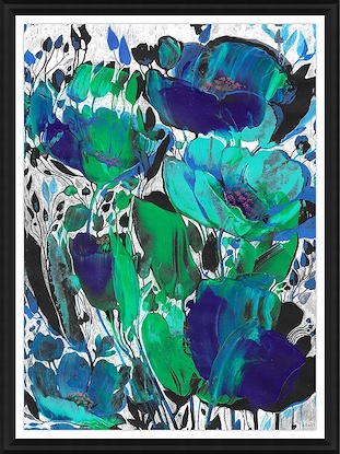 30 x 40 Blue Frolic (GF)
