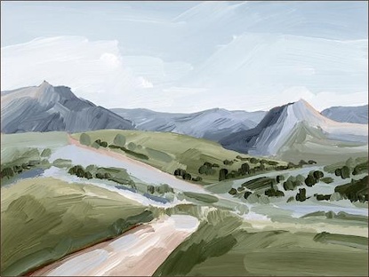 40 x 30 Trail in the Sky (IBG)