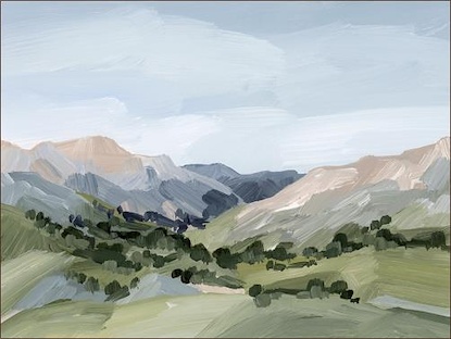 40 x 30 Hike in the Clouds (IBG)