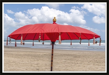 60 x 41 Red Bali Umbrella (GF)