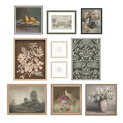 96 x 96 Timeless Tableaux (Set of 10) (Complete Set)