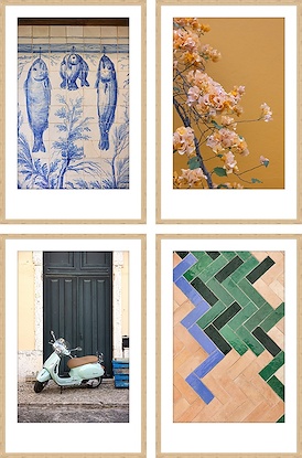 46 x 72 Beauty in Travel Set (Set of 4) (GF)