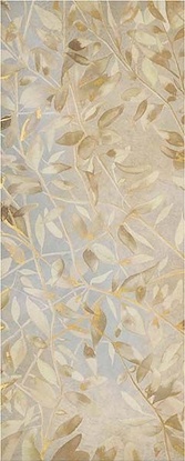 24 x 60 Gilded Leaves I (GG)