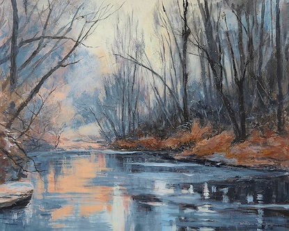 50 x 40 Remnants of Winter (IBG)